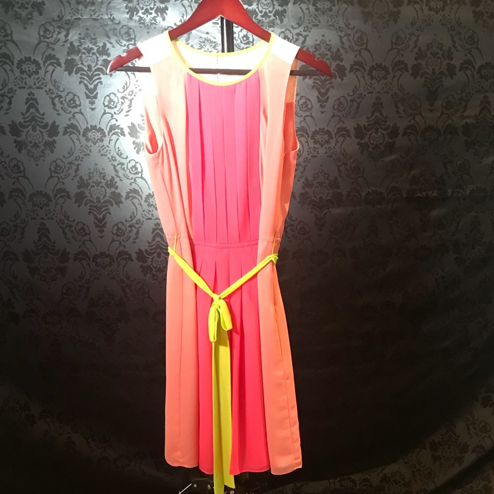 Ann Taylor Loft sherbert Sun dress